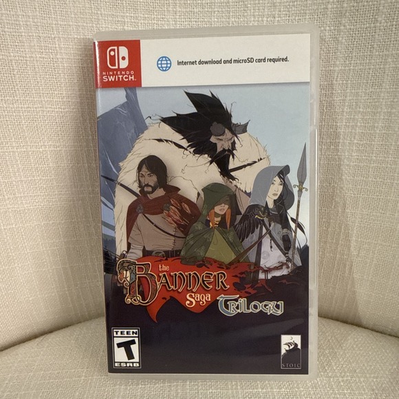 Nintendo Switch: The Banner Saga Trilogy - Case Only (No Game) - Picture 1 of 4